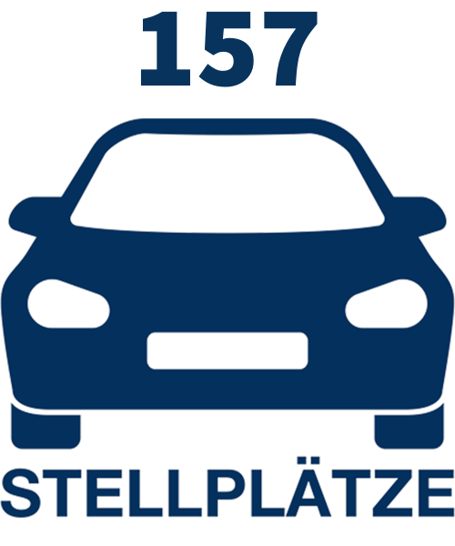 Stellplatzanzahl 157