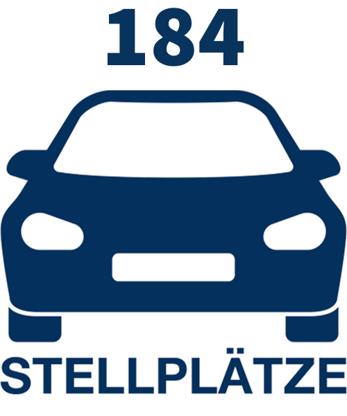 Stellplatzanzahl 184