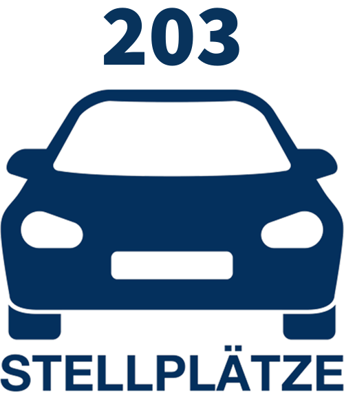 Stellplatzanzahl 203