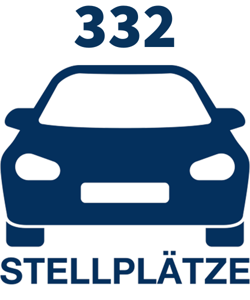 Stellplatzanzahl 332